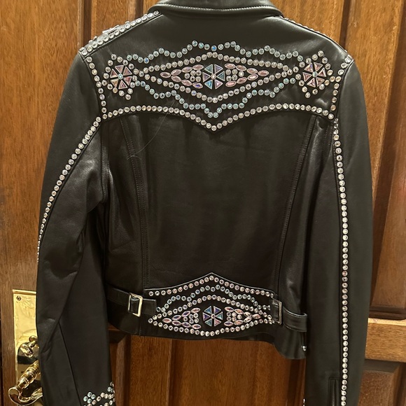 Cripple Creek women’s leather jacket with studs - Picture 6 of 8